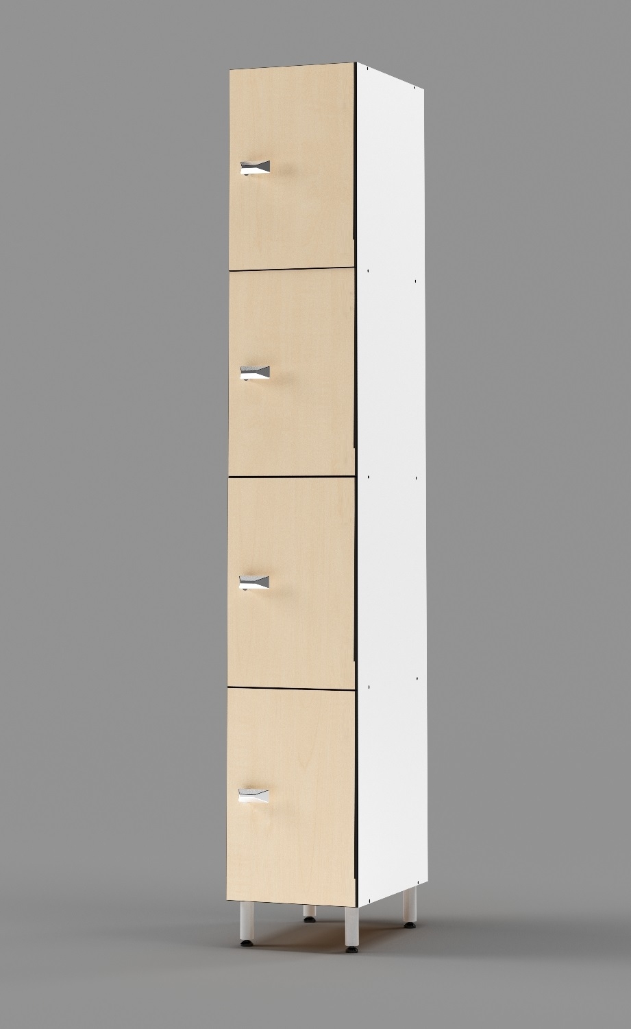 Traditional Phenolic Lockers 4-Tier Locker