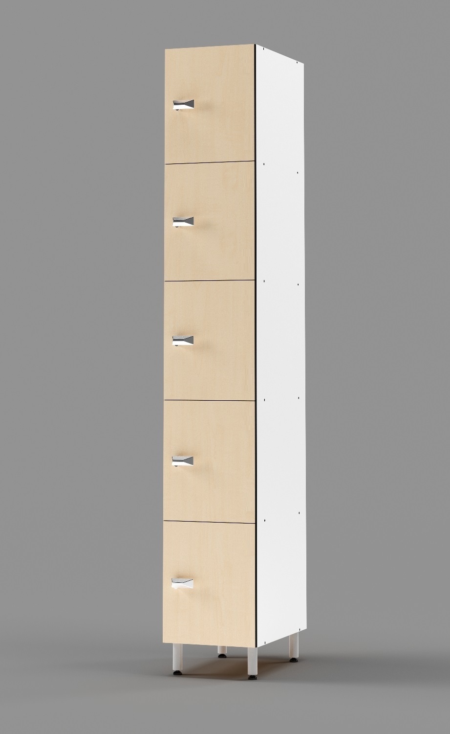 Traditional Phenolic Lockers 5-Tier Locker