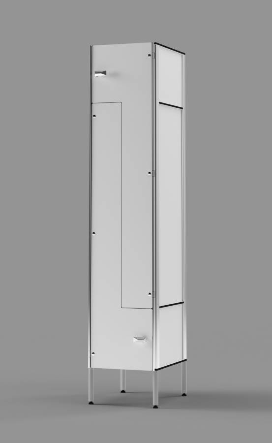 Signature Phenolic Locker White