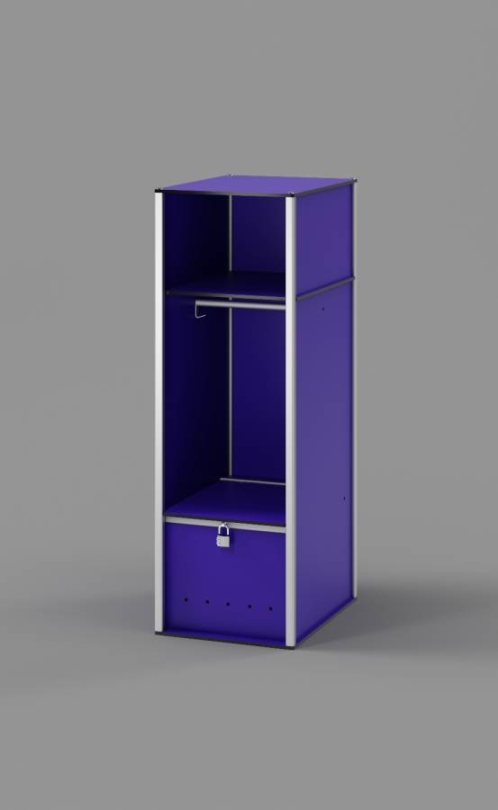 Cassis Kids Athletic Locker - Model: MVP