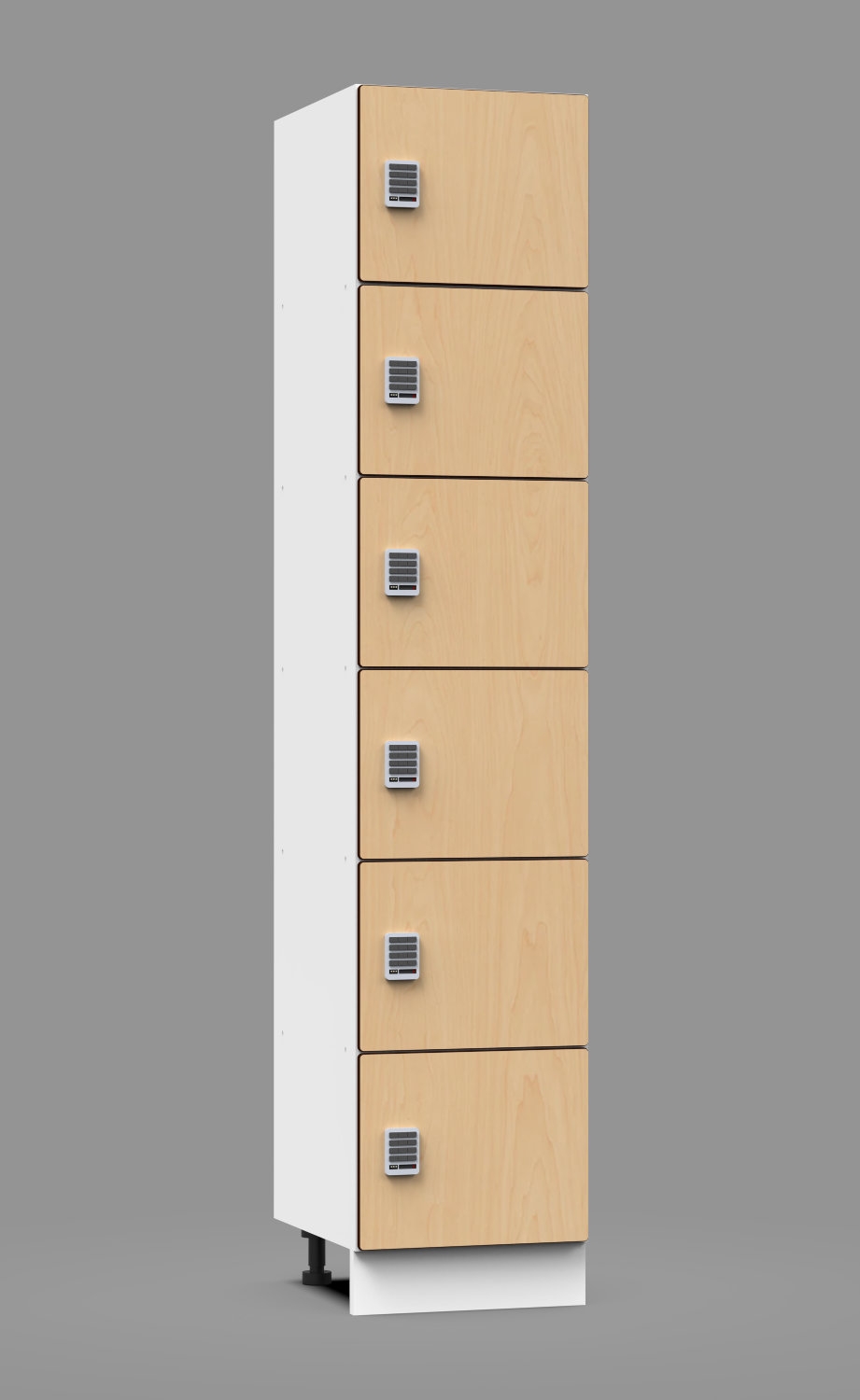 Hybrid Lockers 6-Tier Locker