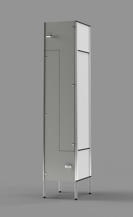 Signature Phenolic Locker North Sea Grey with Hasp Lock