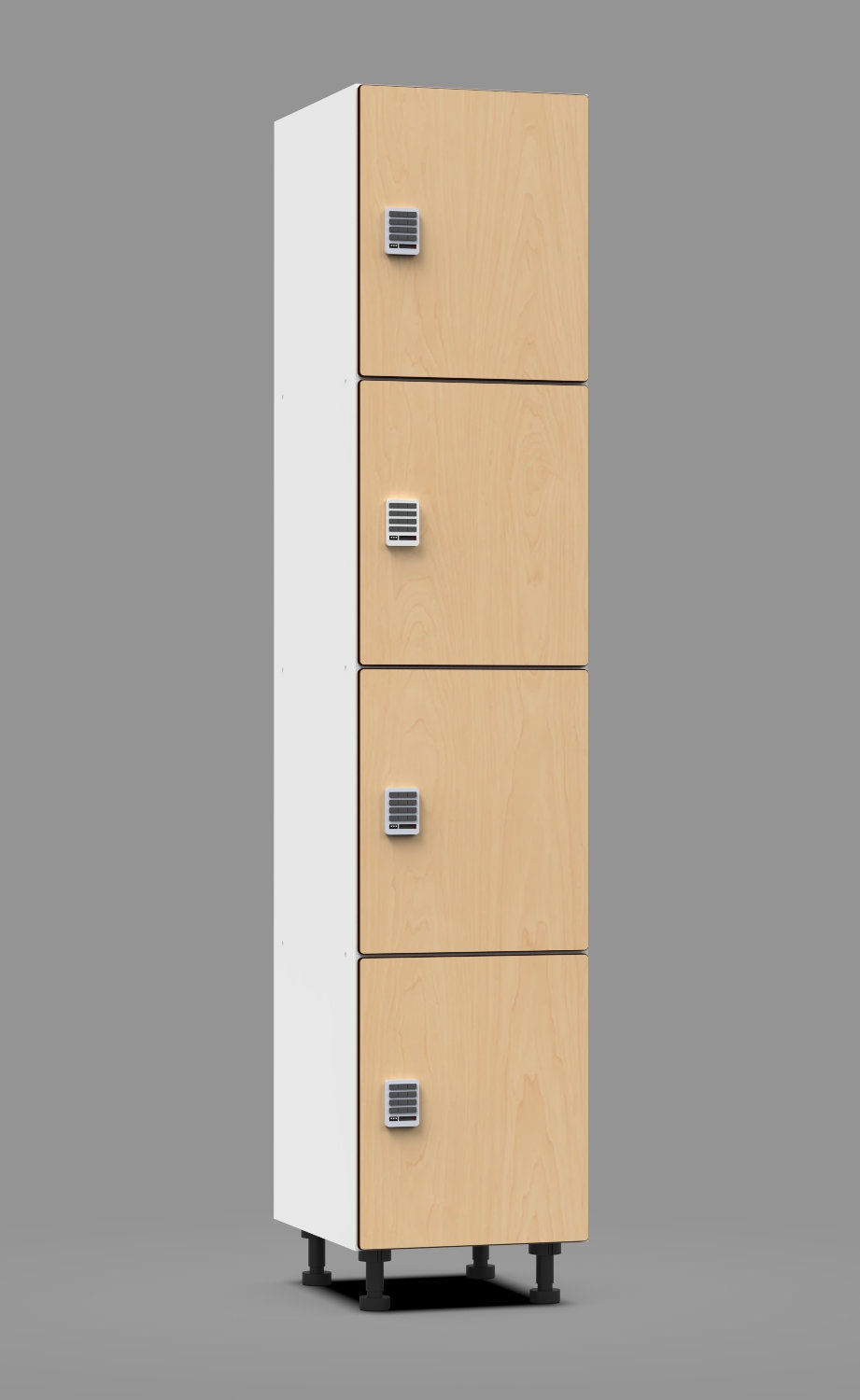 Hybrid Lockers 4-Tier Locker