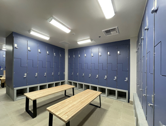 Phenolic lockers at the Santa Margarita water district