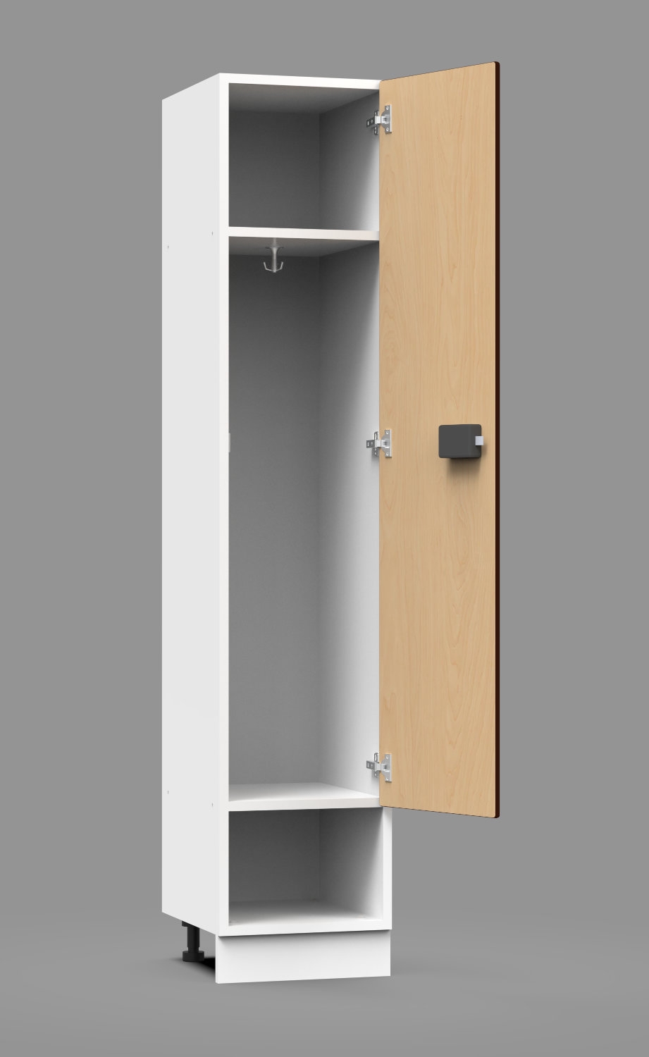 Hybrid Lockers 1-Tier Locker with cubby