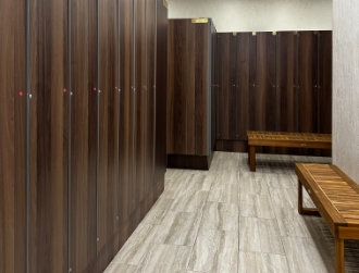 World Spa Locker Installation